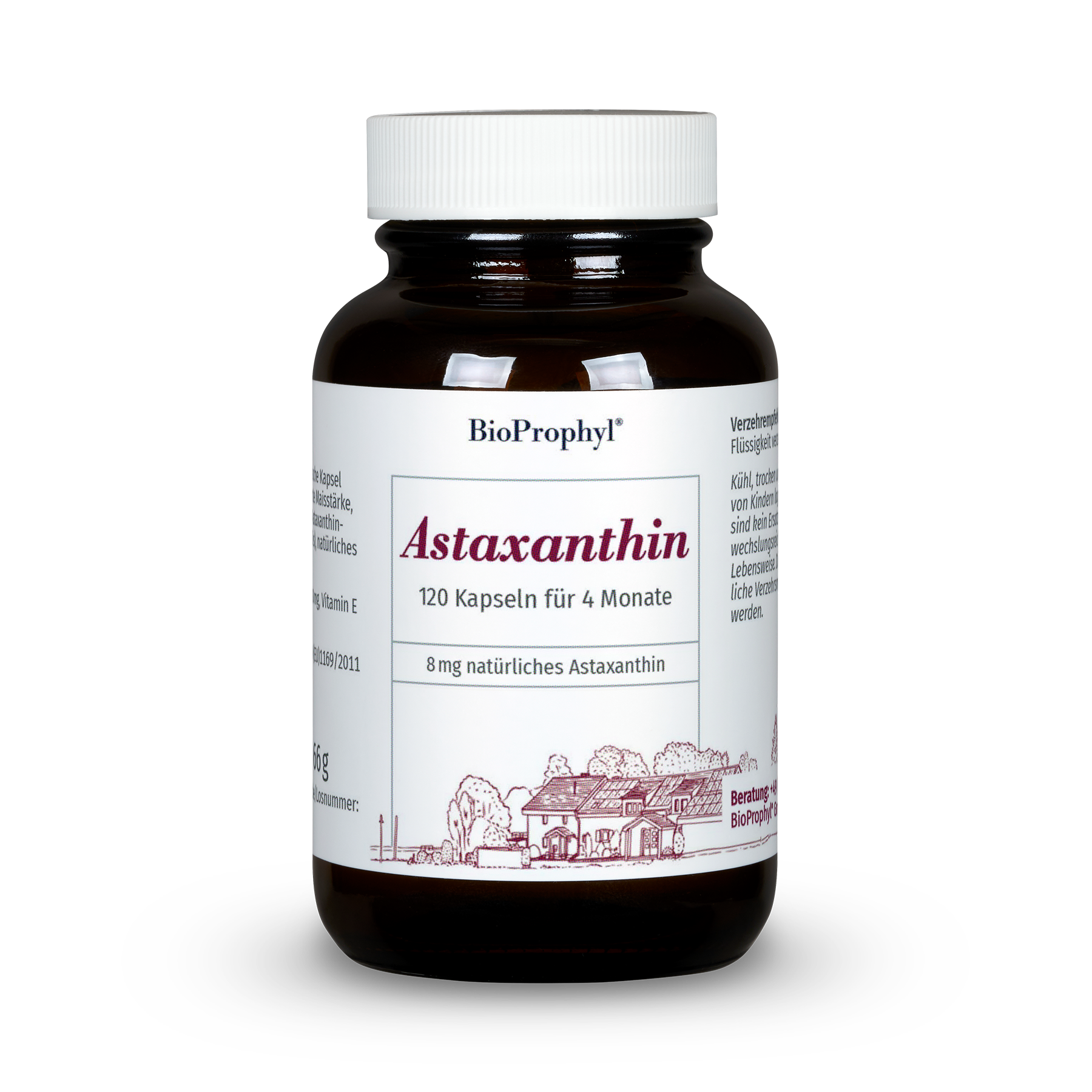 Astaxanthin freigestelltes Produktbild